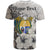 Nauru T Shirt Custom Vintage Luxury Floral Style - Polynesian Pride