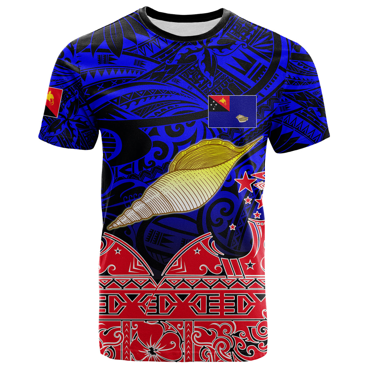 West New Britain Province T Shirt WEST SIDE LT6 Unisex Blue - Polynesian Pride