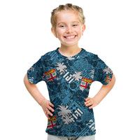 Fiji Hibiscus T Shirt KID Hawaii Style No.1 LT6 - Polynesian Pride