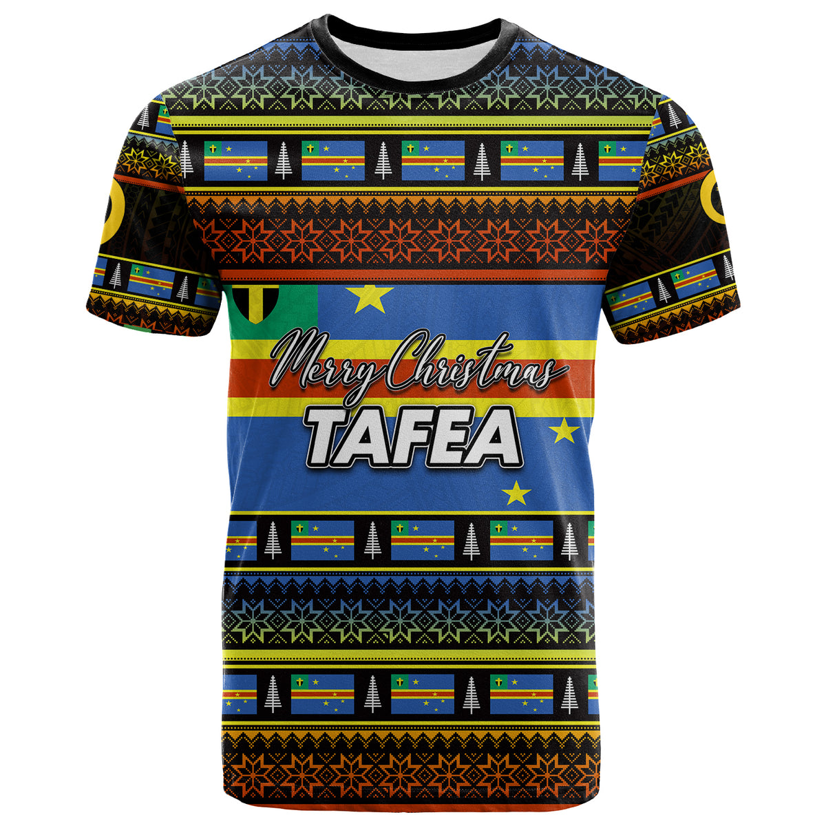 Tafea Province T Shirt of Vanuatu Christmas 2021 LT6 Unisex Black - Polynesian Pride