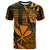 Custom Hawaii Kanaka Map T Shirt Orange Style LT6 Unisex Orange - Polynesian Pride