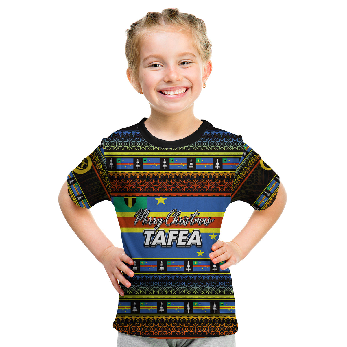 Tafea Province T Shirt Kid Of Vanuatu Christmas LT6 - Polynesian Pride