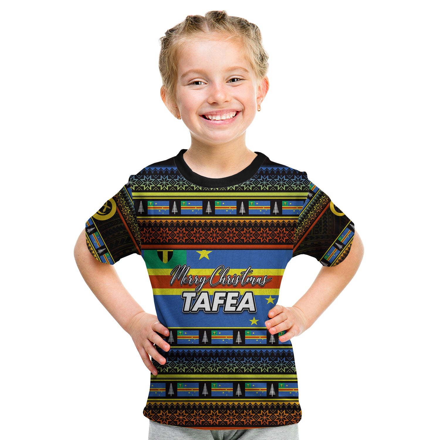 Tafea Province T Shirt Kid Of Vanuatu Christmas LT6 - Polynesian Pride