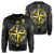 Kanaka Polynesian Iron Circle Sweatshirt - LEMC - AH Unisex Black - Polynesian Pride
