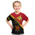 (Custom Personalised) Papua New Guinea Rugby T Shirt Kid The Kumuls PNG LT13 - Polynesian Pride