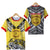 Custom Samoa College T Shirt Polynesian Style Version Special Unisex Yellow - Polynesian Pride
