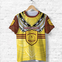 Custom Samoa College T Shirt Polynesian Style - Polynesian Pride