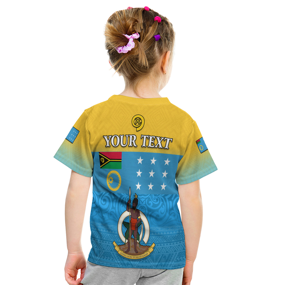 (Custom Personalised) Sanma Province T Shirt Kid Vanuatu Proud LT13 - Polynesian Pride