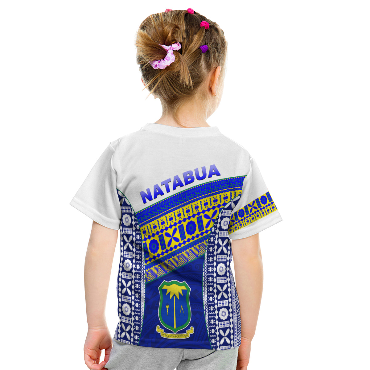 Natabua High School Fiji T Shirt Kid - Nhs Polynesian LT13 - Polynesian Pride