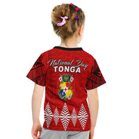 Kingdom Of Tonga T Shirt Kid 2021 Tonga National Day LT13 - Polynesian Pride