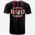 Red Raiders T Shirt Kahuku School LT13 - Polynesian Pride