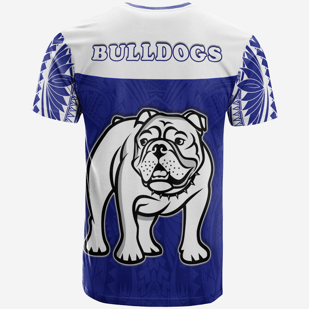 Spirit Bulldogs T Shirt Makoi Fiji Rugby LT13 - Polynesian Pride
