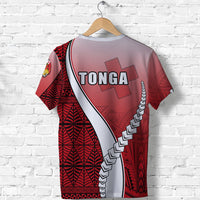 Tonga Rugby T Shirt Confident Polynesian - Polynesian Pride