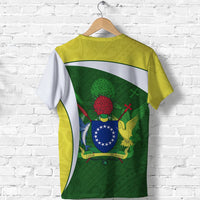 Cook Islands Rugby T Shirt Fresh Lifestyle - Polynesian Pride