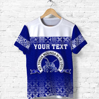 Custom Taufaahau Pilolevu T Shirt Tonga College LT13 Unisex Blue - Polynesian Pride