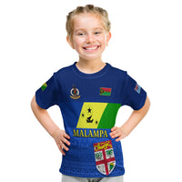 Malampa Fiji Day T Shirt Kid Vanuatu Proud LT13 - Polynesian Pride