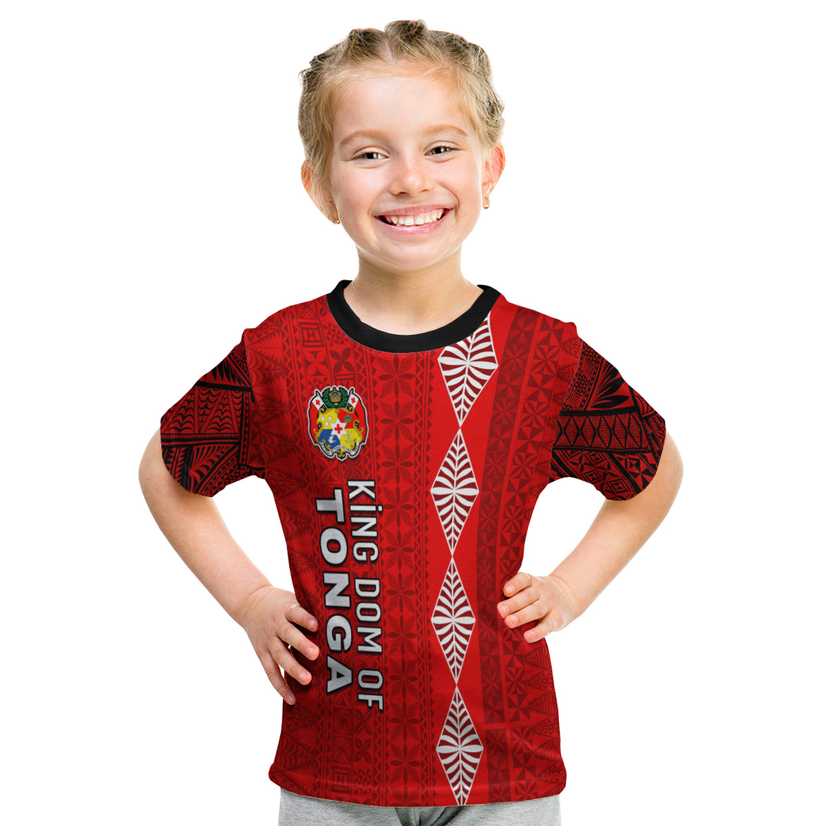 Kingdom Of Tonga T Shirt Kid 2021 Tonga National Day LT13 - Polynesian Pride