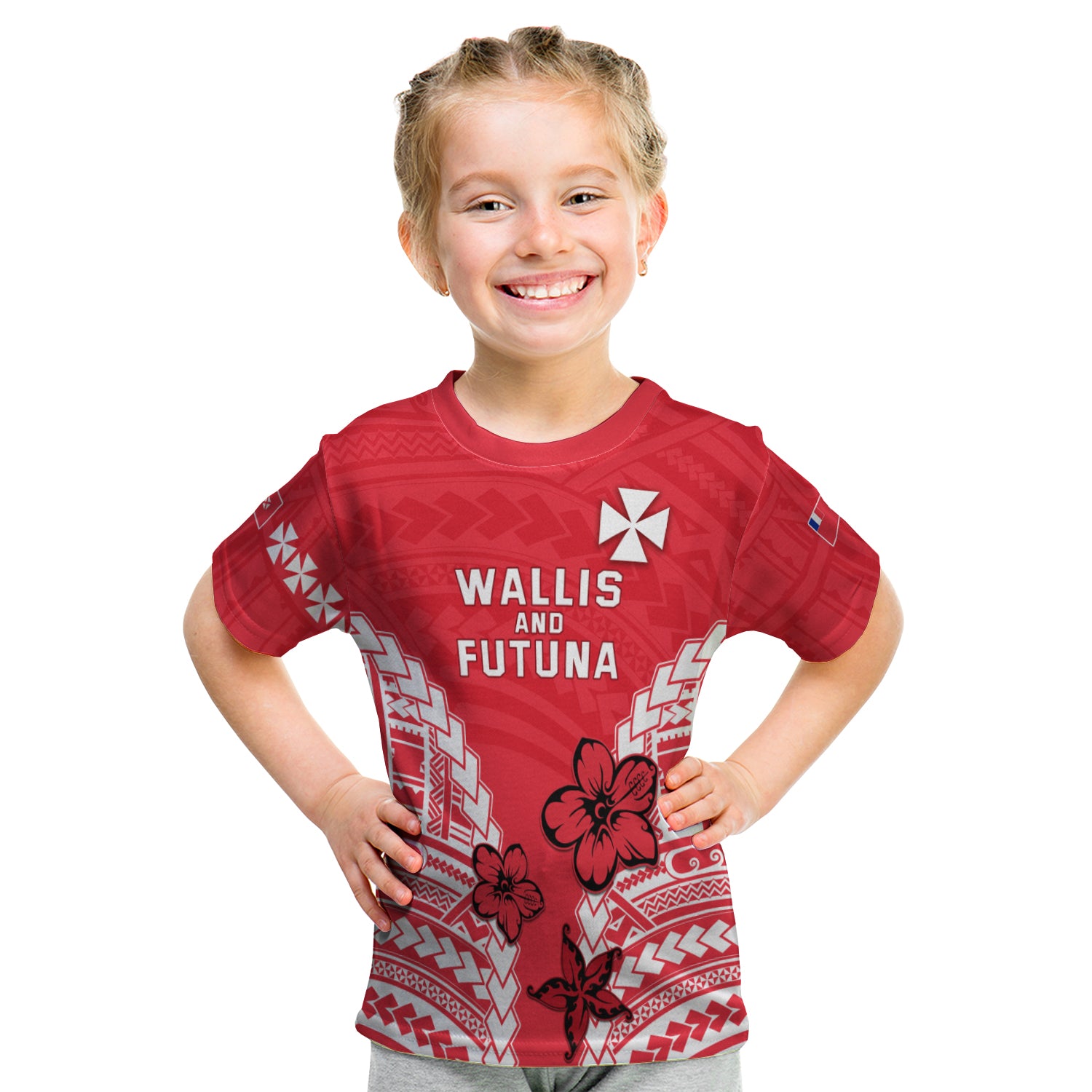 Wallis And Futuna T-Shirt Kid Impressive LT13 - Polynesian Pride
