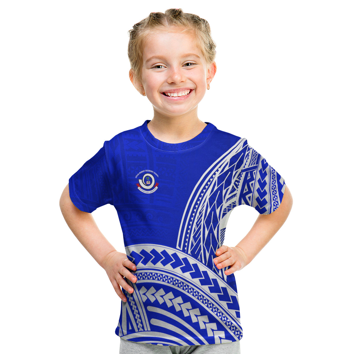 Aulua Primary/Secondary School T Shirt LT13 - Polynesian Pride
