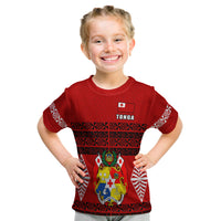 Tonga T Shirt Kid - Tongan Pattern LT13 - Polynesian Pride