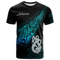 Aotearoa T Shirt Fern Mix Manaia Matau LT13 - Polynesian Pride