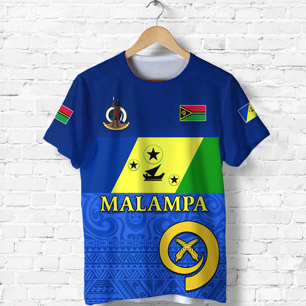 Malampa Province T Shirt Vanuatu Proud LT13 Unisex Blue - Polynesian Pride