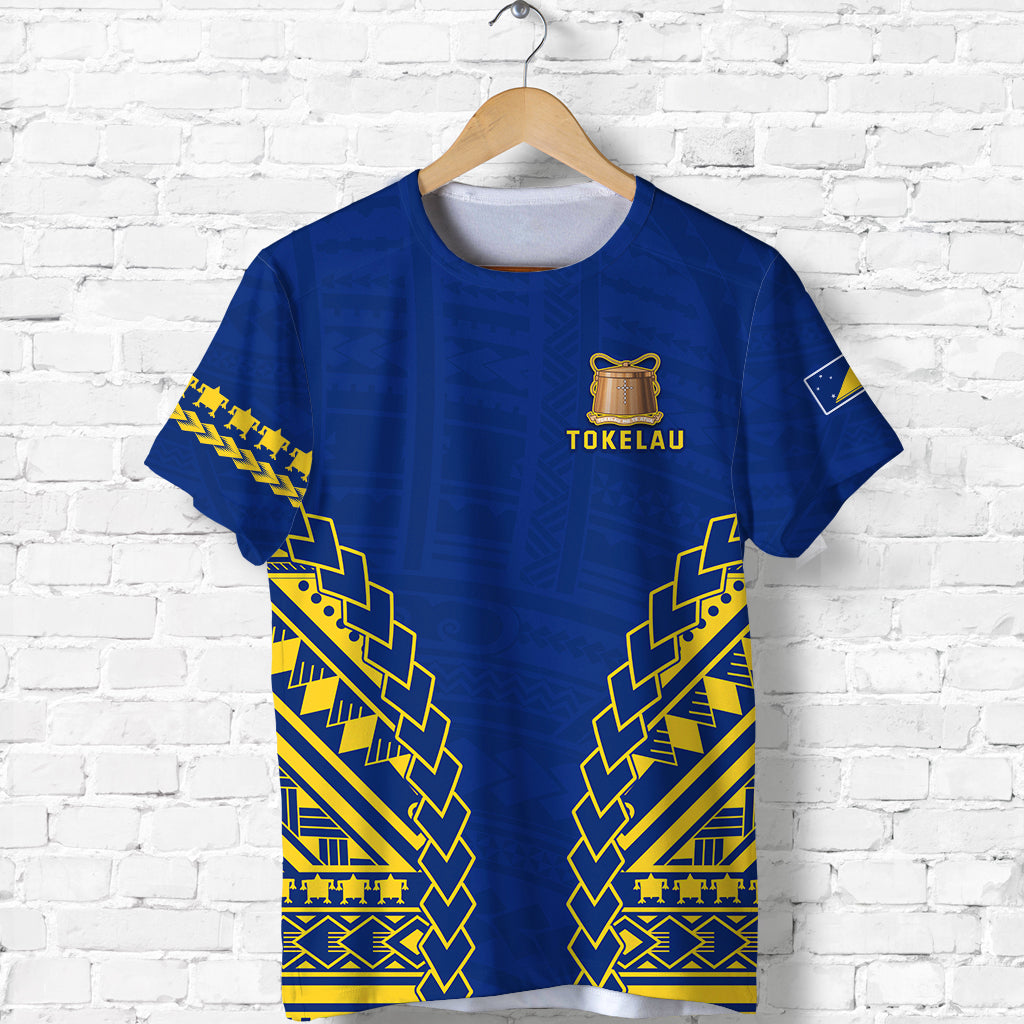 Tokelau Polynesian T Shirt LT13 Unisex Blue - Polynesian Pride