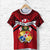 Tonga Rugby T Shirt Mate Maa Tonga Unisex Red - Polynesian Pride