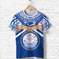 Marshall Islands Rugby T Shirt Forever Unisex Blue - Polynesian Pride