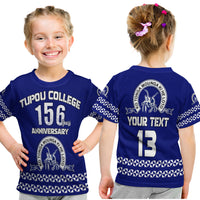 (Custom Text and Number) Tonga Tupou College Toloa T Shirt KID 156 Years Anniversary Tongan Ngatu LT13 - Polynesian Pride