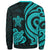 Cook Islands Sweater - Turquoise Tentacle Turtle - Polynesian Pride