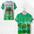 Custom Saineha High School T Shirt Original LT13 Unisex Green - Polynesian Pride