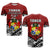 Tonga T Shirt Independence Anniversary Special Version 2022 LT14 Red - Polynesian Pride