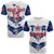 (Custom Text and Number) Toa Samoa Rugby T Shirt Siamupini Proud White LT13 White - Polynesian Pride
