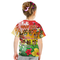 Custom Aloha Poly Fest T Shirt Polynesian Pattern With Tropical Flowers LT14 - Polynesian Pride