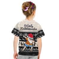 Hawaii Mele Kalikimaka T Shirt Dabbing Santa Black Merry Christmas LT14 - Polynesian Pride