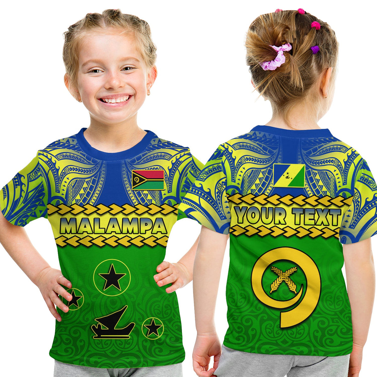 Custom Malampa Province T Shirt Vanuatuan Pig Tusk Polynesian Flag Style LT14 - Polynesian Pride