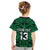 (Custom Text and Number) New Zealand Silver Fern Rugby T Shirt All Black Green NZ Maori Pattern LT13 - Polynesian Pride