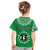 (Custom Text and Number) Rarotonga Cook Islands T Shirt Turtle and Map Style Green LT13 - Polynesian Pride