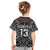 (Custom Text and Number) New Zealand Silver Fern Rugby T Shirt KID All Black NZ Maori Pattern LT13 - Polynesian Pride