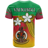 Custom Vanuatu Novelty T Shirt Frangipani Tropical Spa Flower LT13 - Polynesian Pride