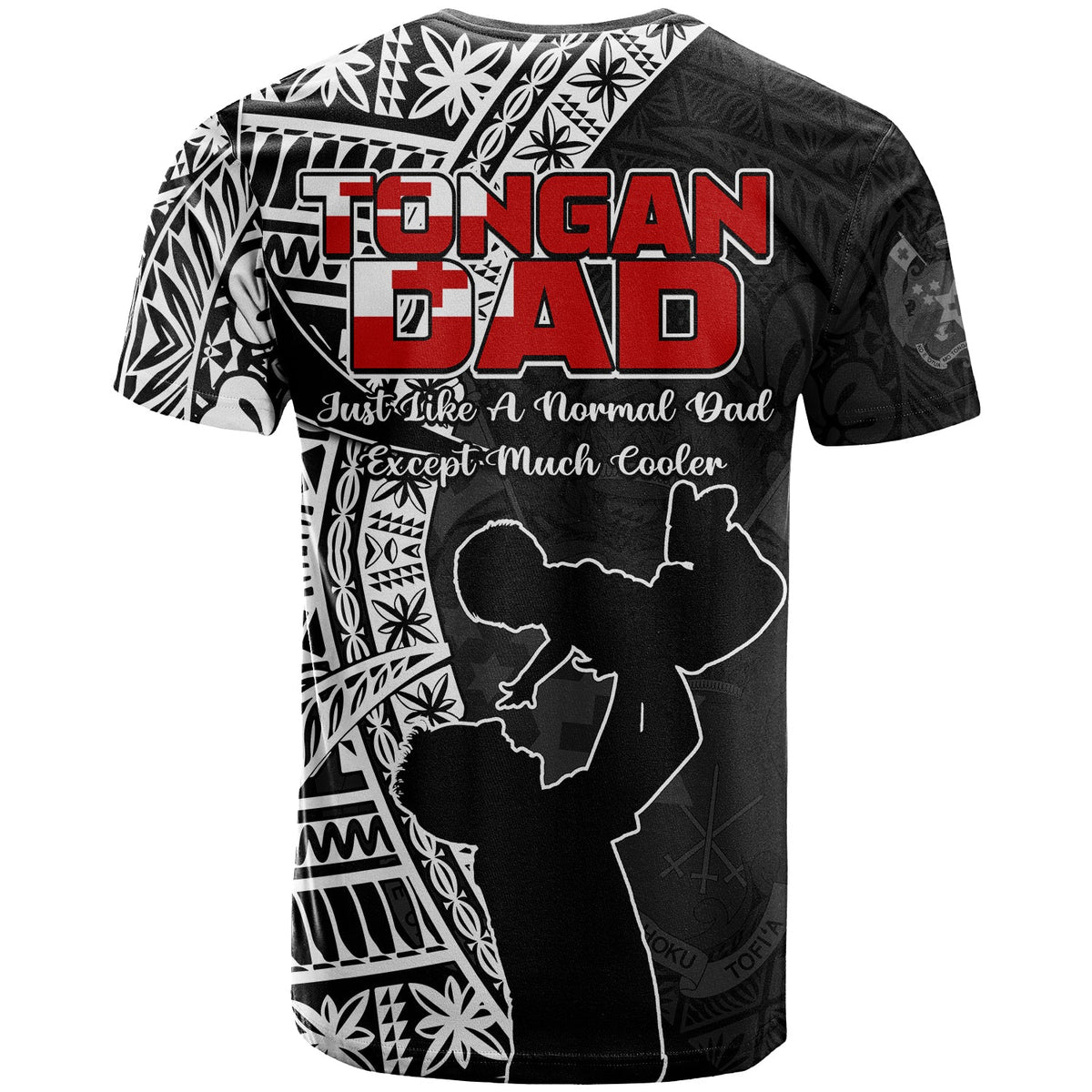 Tonga T Shirt Happy Tongan Fathers Day LT13 - Polynesian Pride