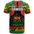 Samoa Rugby T Shirt Teuila Torch Ginger Gradient Style LT14 - Polynesian Pride