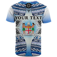 Personalised Fiji T Shirt Kaiviti Fijian Special Tapa Pattern LT14 - Polynesian Pride