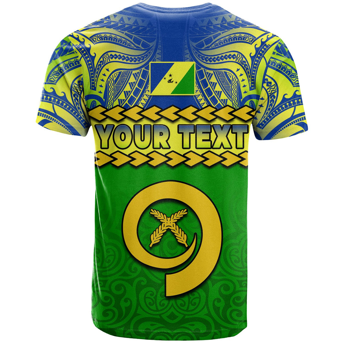 Custom Malampa Province T Shirt Vanuatuan Pig Tusk Polynesian Flag Style LT14 - Polynesian Pride