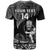 (Custom Text and Number) New Zealand Silver Fern Rugby T Shirt All Black Koru Maori LT14 - Polynesian Pride