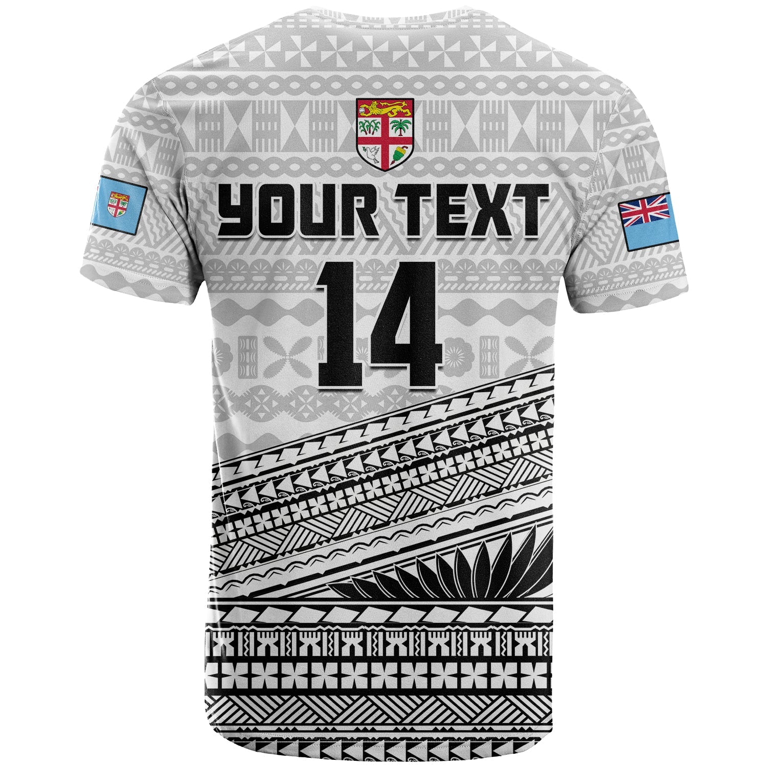 Custom New Zealand Maori Aotearoa Fiji Tapa Together T Shirt Paua Shell, Custom Text and Number LT8