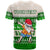 Custom Hawaii Mele Kalikimaka T Shirt Dabbing Santa Green Merry Christmas LT14 - Polynesian Pride