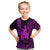 Hawaii Day Kakau T Shirt KID Proud To Be Hawaiian Purple King Kamehameha and Kanaka Maoli LT13 - Polynesian Pride
