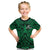 (Custom Text and Number) New Zealand Silver Fern Rugby T Shirt All Black Green NZ Maori Pattern LT13 - Polynesian Pride
